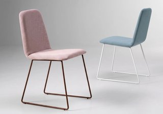 Silla de comedor Turín tapizada