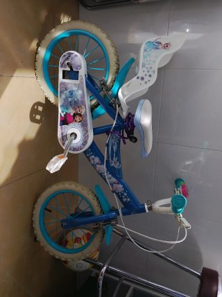 Bicicleta Frozen Niña