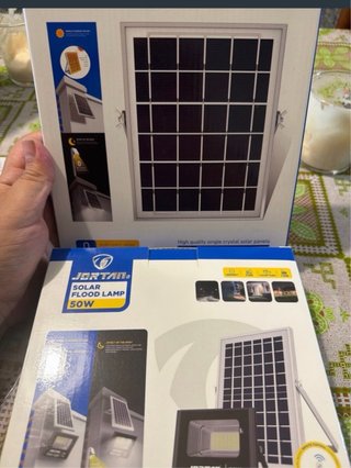 Lámpara Solar JORTAN 50W