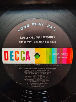 VINILE LP ALBUM CHRISTMAS NATALE VINTAGE USA 60S