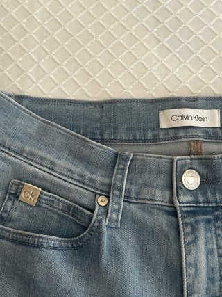 Pantalones Vaqueros Mujer Calvin Klein Azules