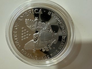 1 Onza de plata "American Eagle"