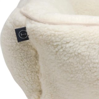 Cama Perro Dreamer Fur M Beige/Blanco