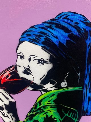 Cuadro Graffiti Arte Urbano Acrílico