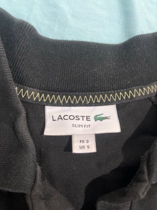 Polo Lacoste Negro