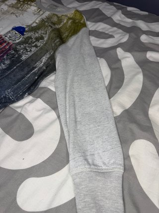 Sudadera Zara Niño Estampado Tigre Bicicleta