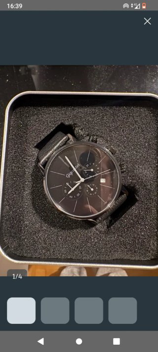 Reloj Gigandet GXXXII Negro/Plata