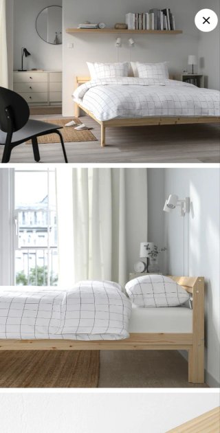 Estructura Cama Pino Macizo