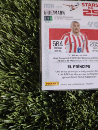 Cromo Griezmann Stars on 25 Edición Única