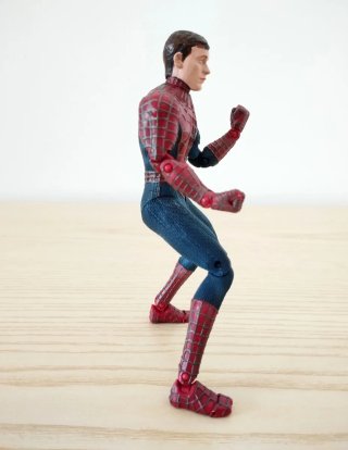 Spiderman Toy Biz Peter Parker action figure 2002