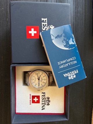 Festina Swiss Made F20073/1 Dune – Cristal Zafiro