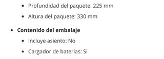 Patinete Eléctrico Denver, modelo SCO-65220