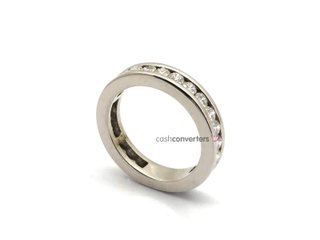 anillo oro 18k con piedra con diamante