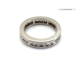 anillo oro 18k con piedra con diamante