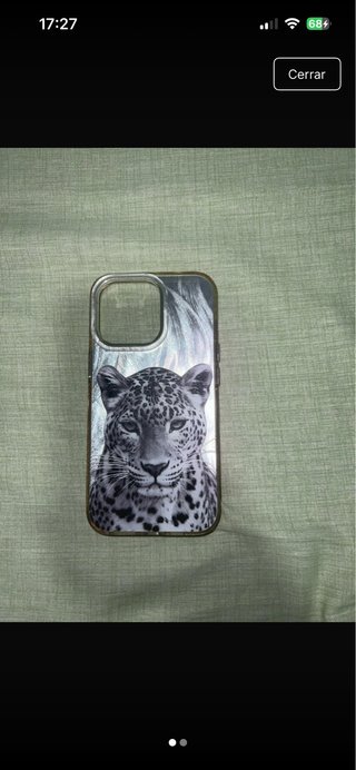 Funda iPhone 13 Pro Diseño Leopardo