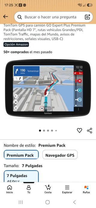TomTom GO Expert Plus 7 GPS Camión