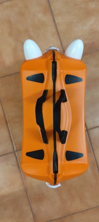 Maleta infantil Trunki naranja con ruedas