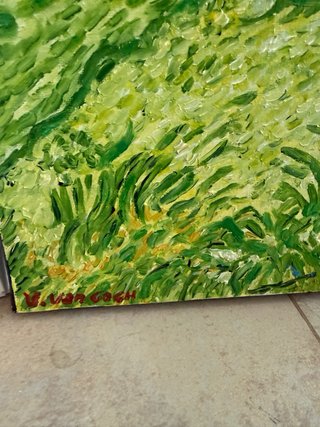 Reproducción Van Gogh por JOSE M. FAU