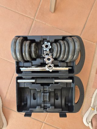 Mancuernas 20kg Disco Metal