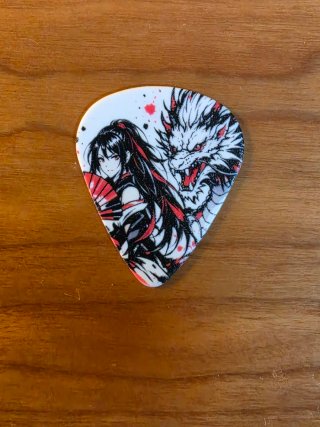 Conjunto de 6 púas de guitarra nuevas