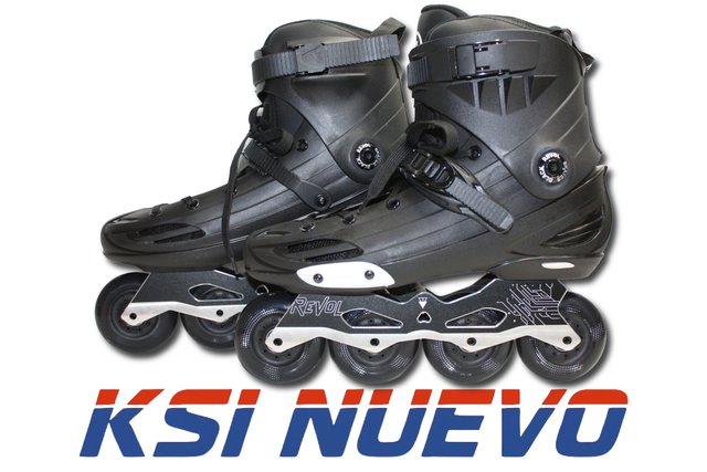 PATINES EN LINEA REVOL RS BLACK T/42 MOCHILA 74466