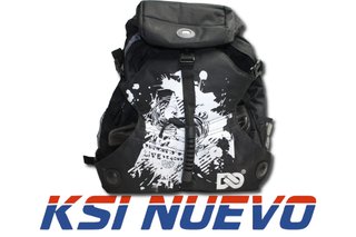 PATINES EN LINEA REVOL RS NEGROS T/42 CON MOCHILA