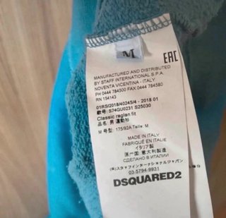 Original!!! Sudadera Dsquared2 Talla M