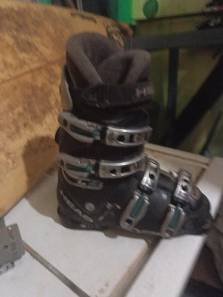 Botas de Snowboard HEAD negras y plateadas