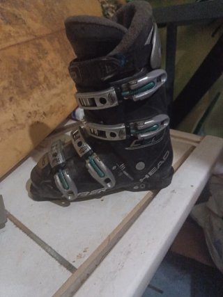 Botas de Snowboard HEAD negras y plateadas
