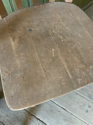 Juego de 3 sillas de madera