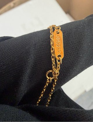 Collar Frivole Flor V-gold con Diamante