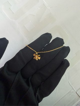 Collar Frivole Flor V-gold con Diamante