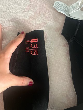 Neopreno Olaian Mujer Negro