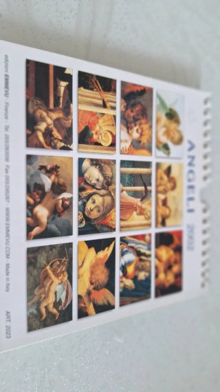 Calendario Vintage 2002 Angeli