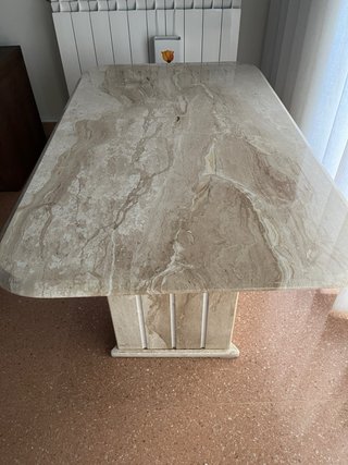 Mesa centro de mármol