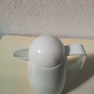 Jarra Termo Vintage Blanca 1L