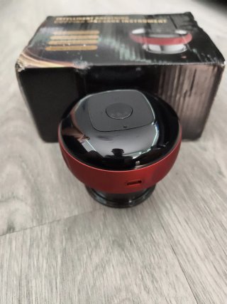 Masajeador Ventosas Infrarrojos Negro/Rojo