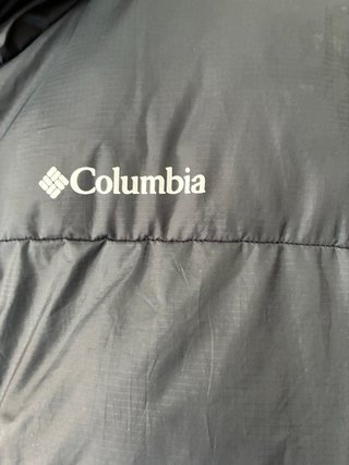 Chaleco acolchado Columbia negro