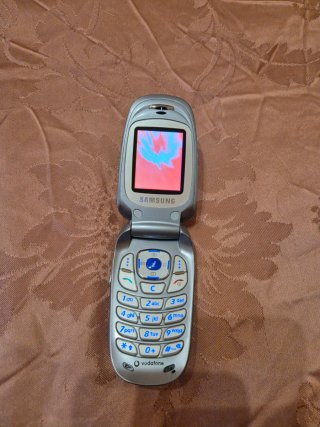 Samsung SGH X640 Telefono Vintage Argento