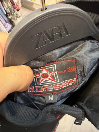 Chaqueta Bomber Ferrari Negra
