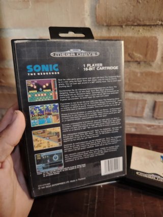 Sonic the Hedgehog Mega Drive Completo