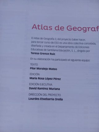 Atlas de geografía