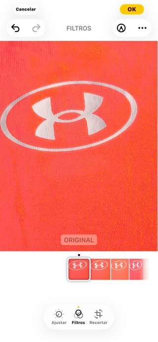 Camiseta Under Armour Coral Claro T/L