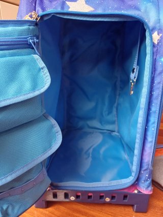 Mochila Zuca estrellas azul marino para patines