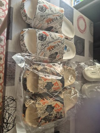 Chanclas estampadas hombre