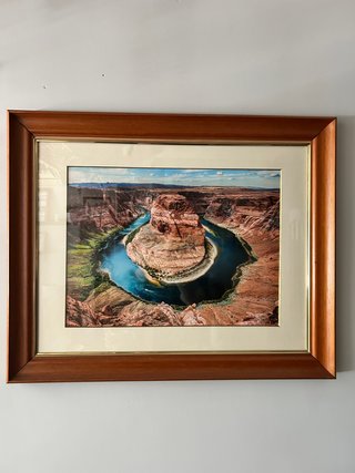 Cuadro enmarcado Horseshoe Bend Arizona 74x60 cm