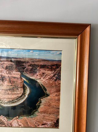 Cuadro enmarcado Horseshoe Bend Arizona 74x60 cm