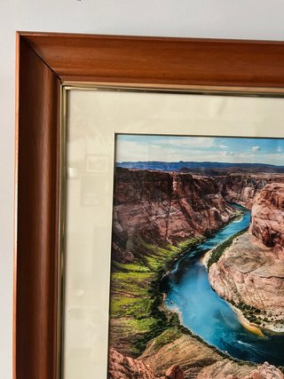 Cuadro enmarcado Horseshoe Bend Arizona 74x60 cm