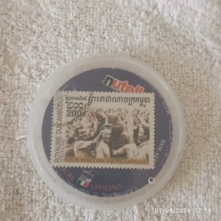 3 Tappi Nutella Bolaffi 2002 Francobolli Calcio