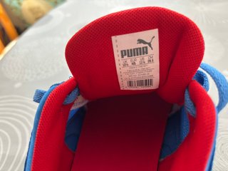 Tenis Puma Azul y Rojo